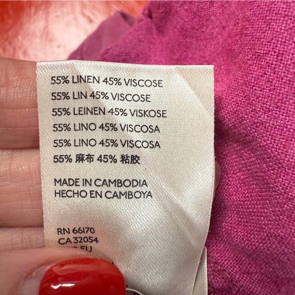 ANTHROPOLOGY WASHED WINE COLOR JOGGER PANTS - Picture 5 of 6